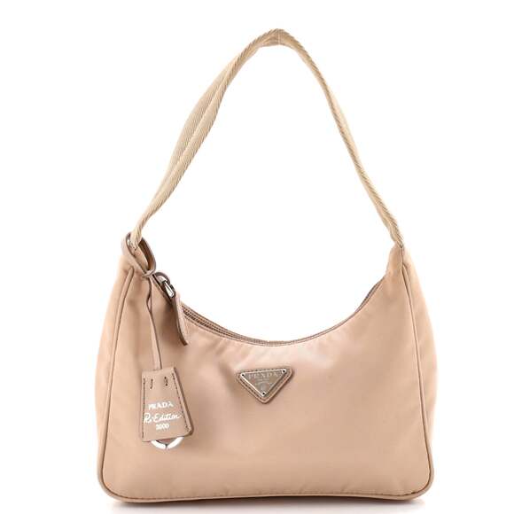 Prada Re-Edition Hobo Tessuto Mini #217973P98B - Picture 1 of 6
